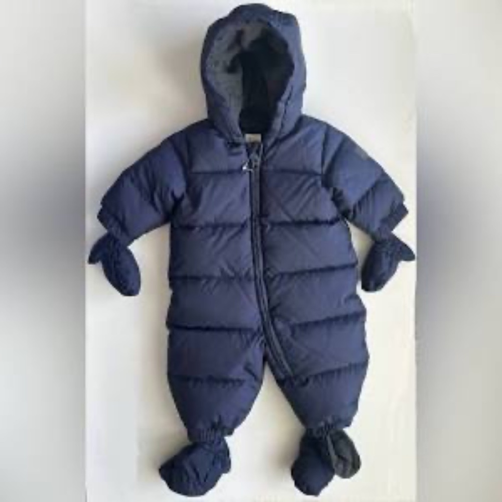 Baby Gap Navy Puffer Snow Suit